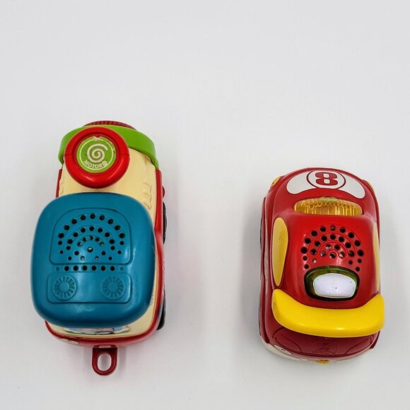 Vtech Go! Go! Smart Wheels Train And Red Race Car Toys Not Working Read - Picture 5 of 10